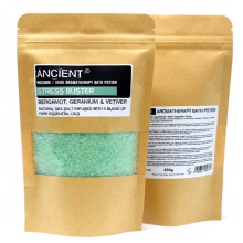 Aromatherapy Bath Potion in Kraft Bag 350g - Stress Buster